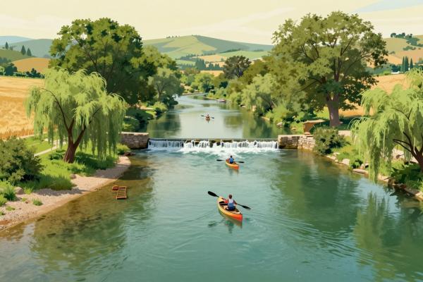 Canoeing and Rafting at Jankovič (Stari pod)