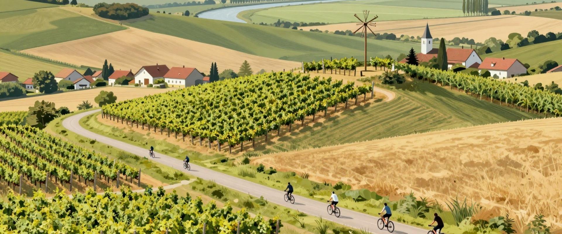 Cycling tours through the Pannonian landscape