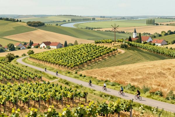 Cycling tours through the Pannonian landscape