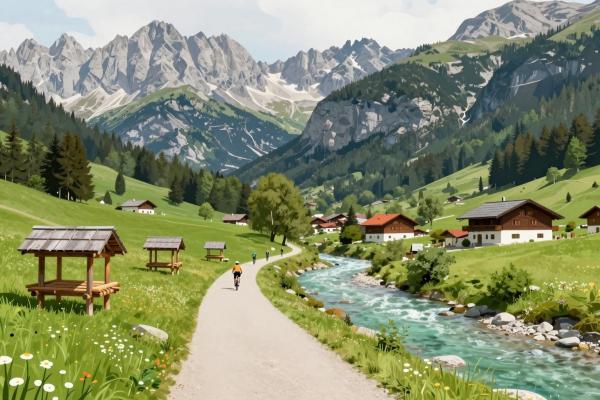 Cycling trails