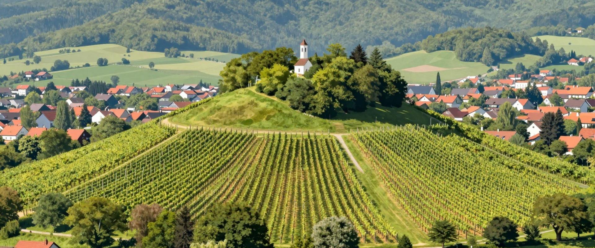 Forests and vineyards of Pekrska Gorca