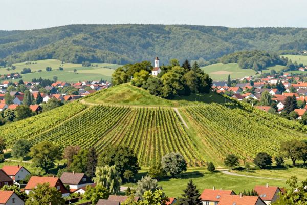 Forests and vineyards of Pekrska Gorca