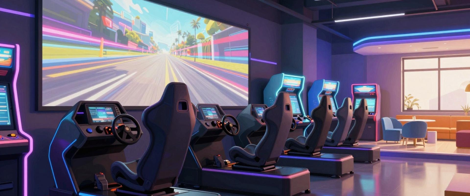 Game and Entertainment Centers with Motion Simulators