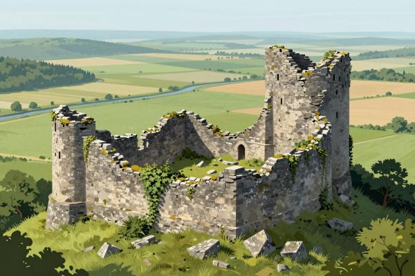 Medieval castles (remnants)