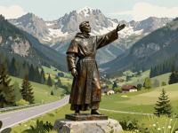 Monument near the main road