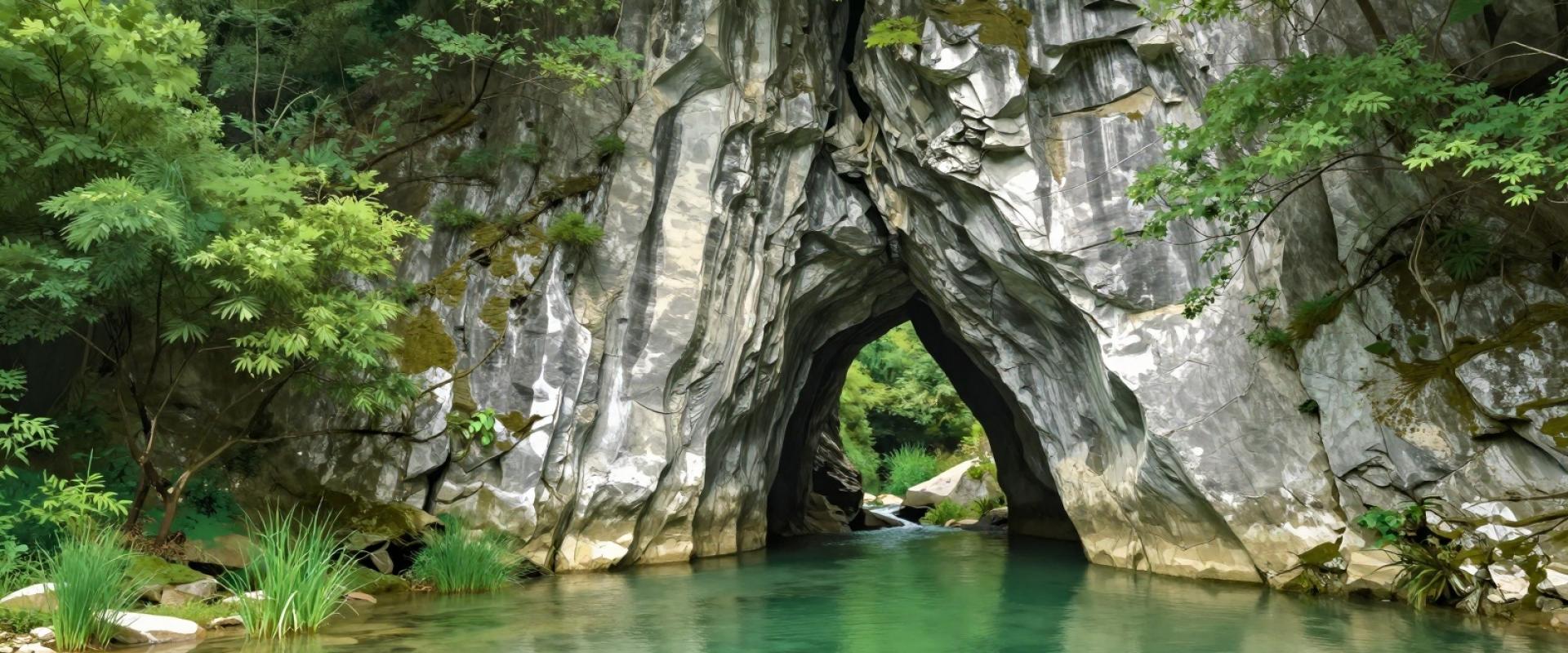 Natural bridges (two, one over 40 meters high)