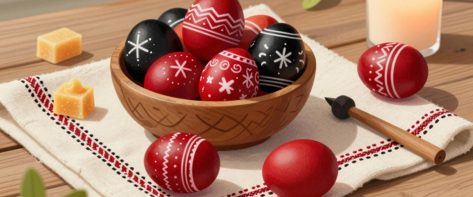 Production of home linen, embroidery, and Easter eggs