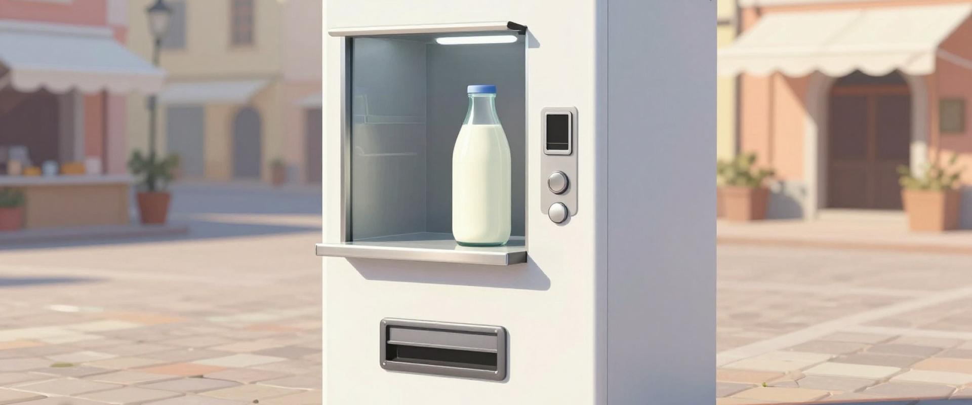 Raw Milk Vending Machine (Ljubljana)