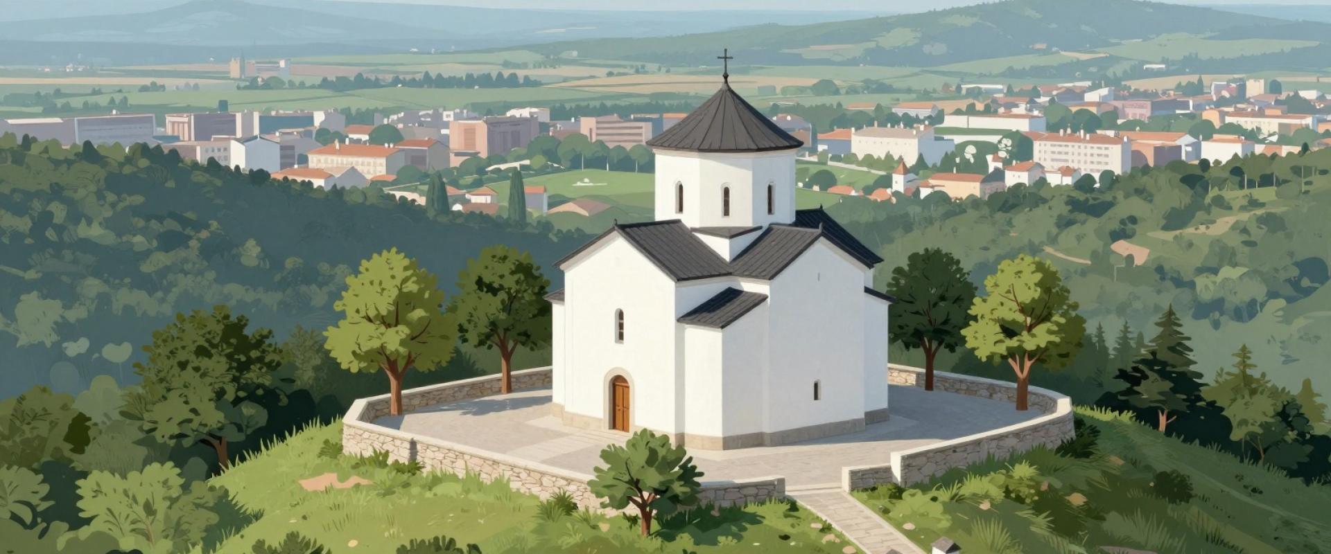 Small church at the summit of Pekrska Gorca
