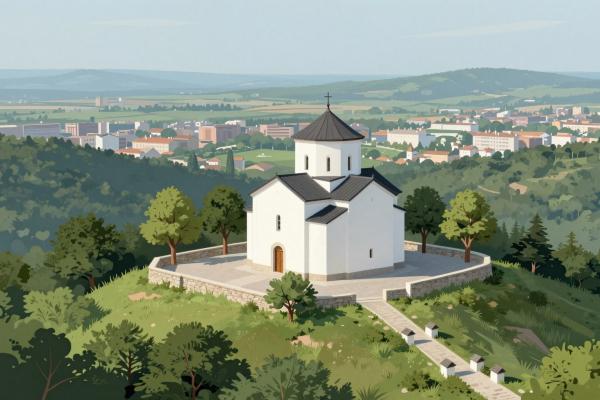 Small church at the summit of Pekrska Gorca
