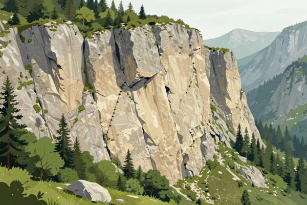 Stara Bela climbing site