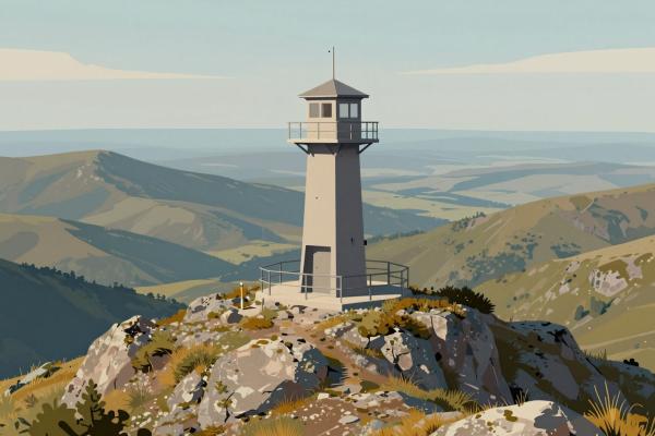 Stolpnik Summit and Lookout Tower