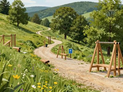 AI-generated illustration of Trim Trail Čreta
