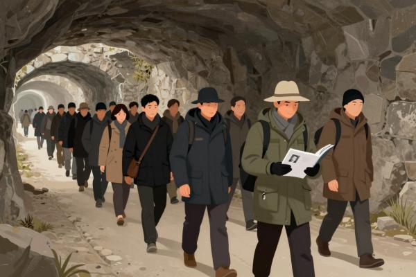 Underground walking tour