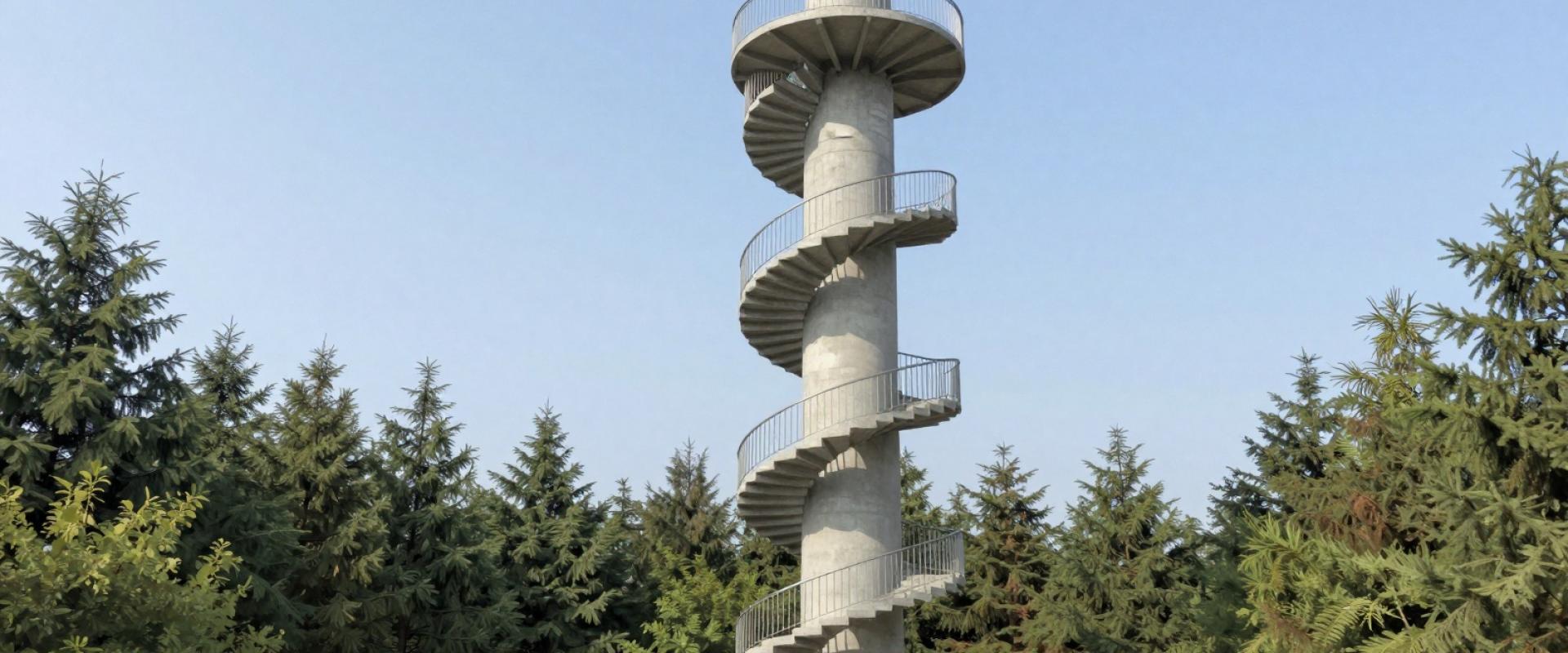 AI-generated illustration of Viewing Tower in Gonjače
