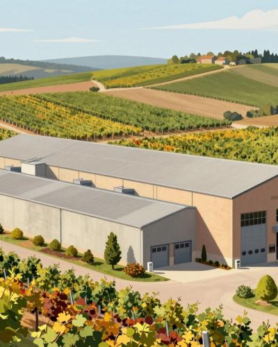 AI-generated illustration of Vinag Wine Cellar