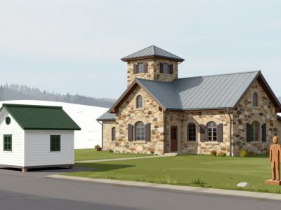 AI-generated illustration of Visitor Information Center