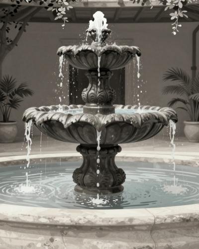 AI-generated illustration of Vitarium Spa & Beauty (Terme Dolenjske Toplice)