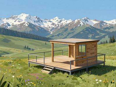 AI-generated illustration of Vodnikov Lookout