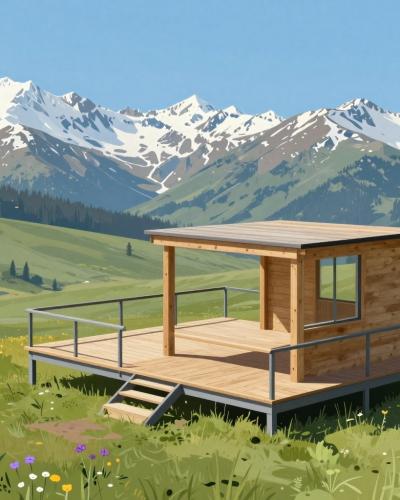 AI-generated illustration of Vodnikov Lookout