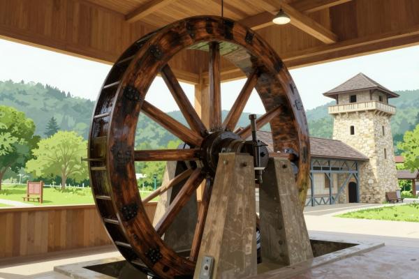 Water Pump of Idrija (kamšt)