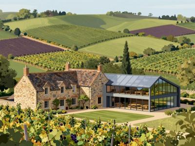 AI-generated illustration of Winery Marof