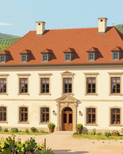 AI-generated illustration of Zlati Grič Winery