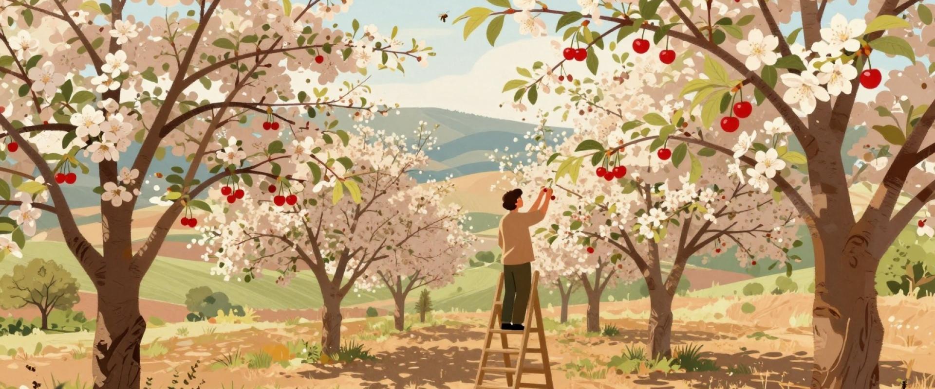 Spring Cherry Picking