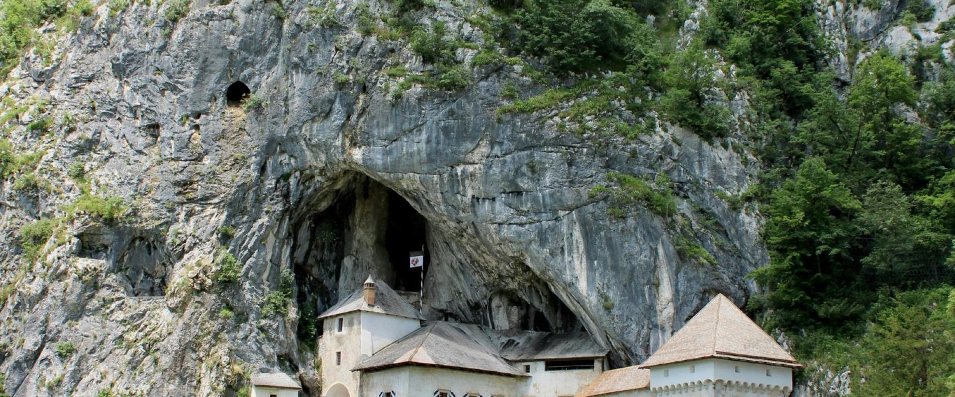 Cave beneath Predjama Castle
