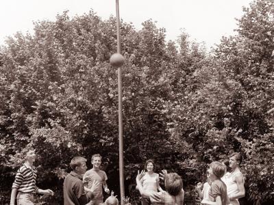 Taborniki na Ojstrici 1962