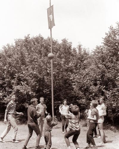 Taborniki na Ojstrici 1962