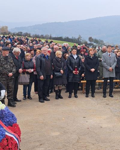 Minister Sajovic se je udeležil slovesnosti ob 80