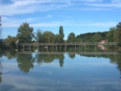Loke (wooden bridge across Krka river)