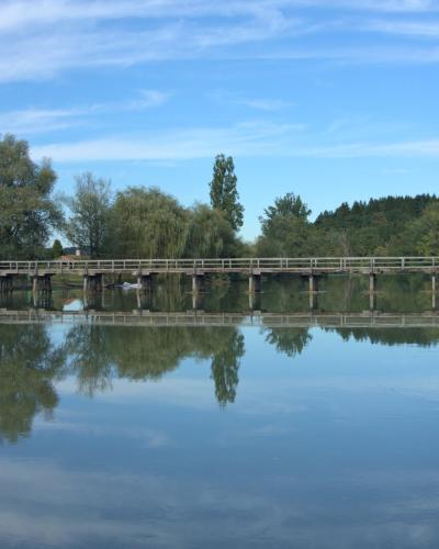 Loke (wooden bridge across Krka river)