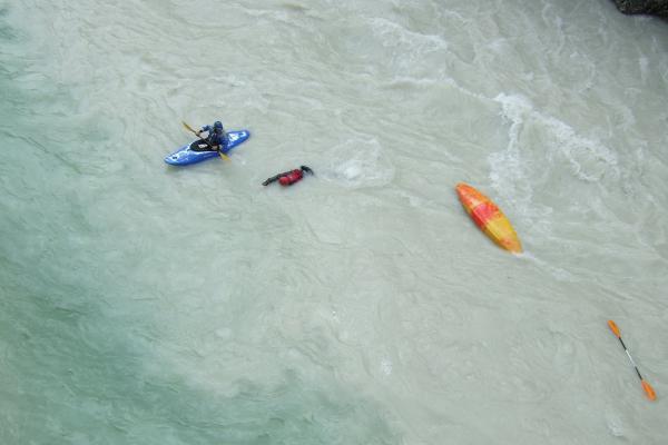 White-water Rafting on Soča River