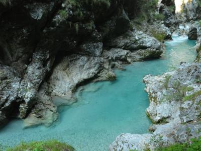 Tolmin Gorges in Slovenia
