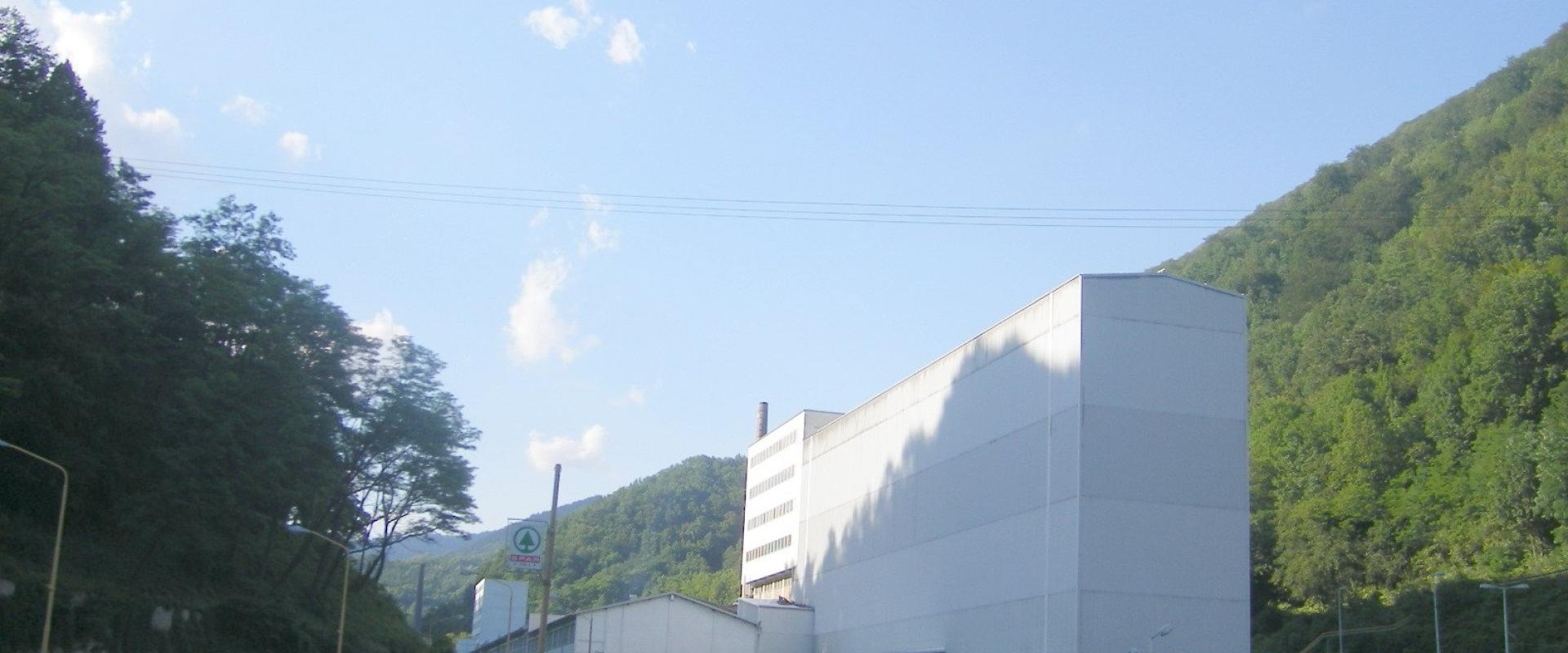 Glass factory