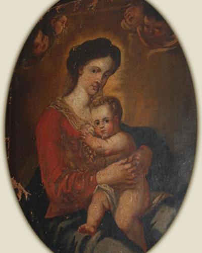 Ambrogio Bon - Marija z otrokom
