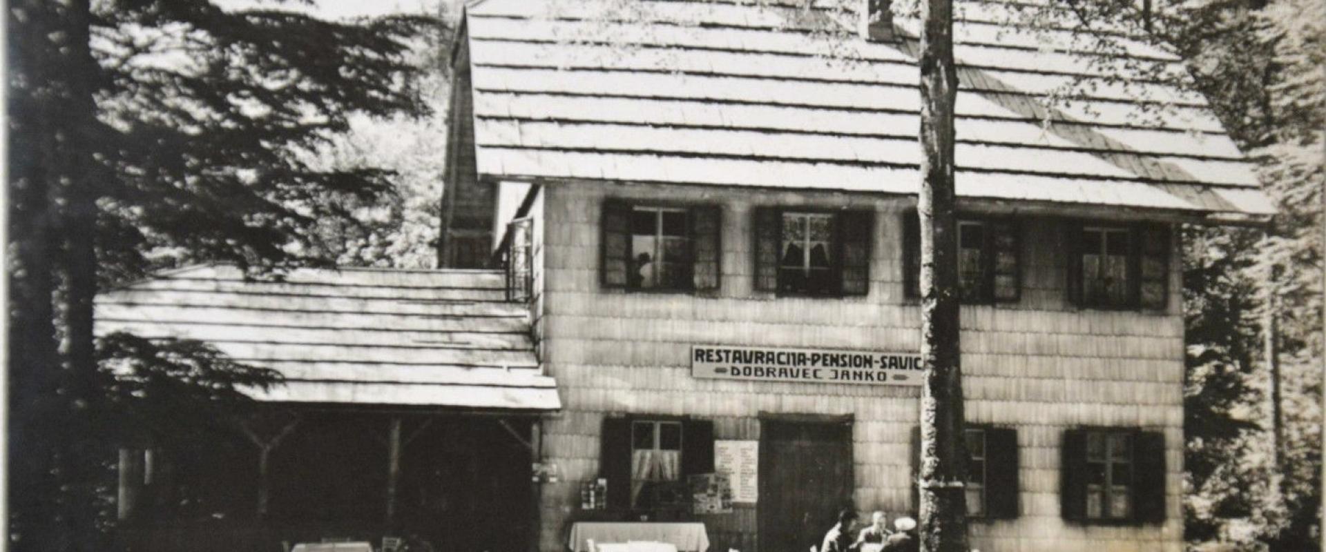 Postcard of Bohinj restaurant
