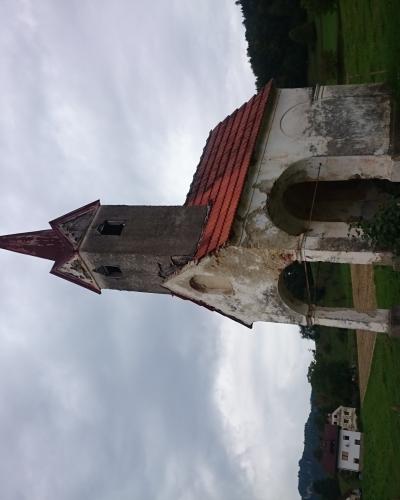 Zagorje pri Lesicnem, chapel with bell tower 01