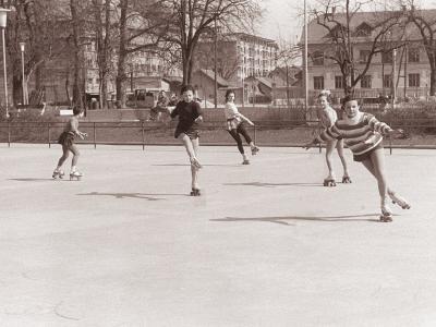 Park Tivoli, kotalkanje 1961