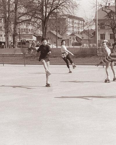 Park Tivoli, kotalkanje 1961