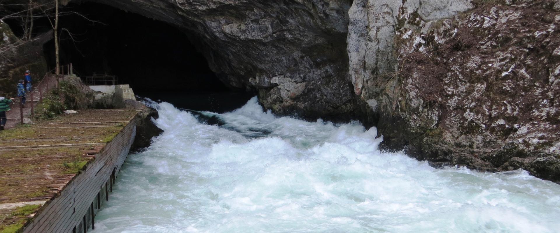 Planina Cave Slovenia - Unica River