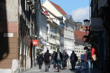 Mestni trg in Ljubljana old town