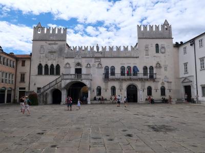 The Venetian-Gothic Praetorian Palace on Tito Square in Koper