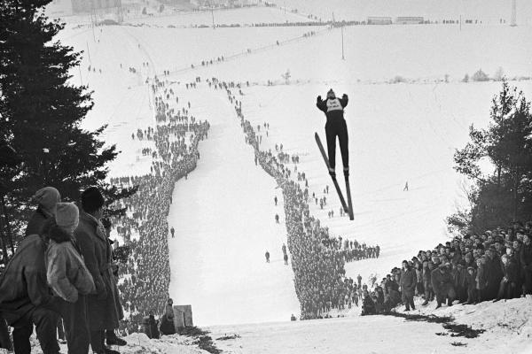 Remnants of the 60-meter ski jump (foundation remains)