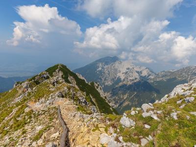 Ridge of Veliki Vrh, Karawanks, Slovenia 11