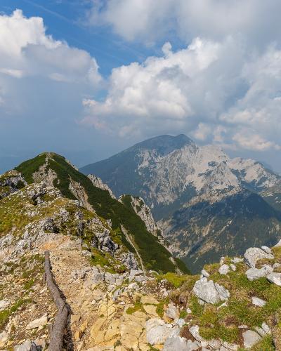 Ridge of Veliki Vrh, Karawanks, Slovenia 11