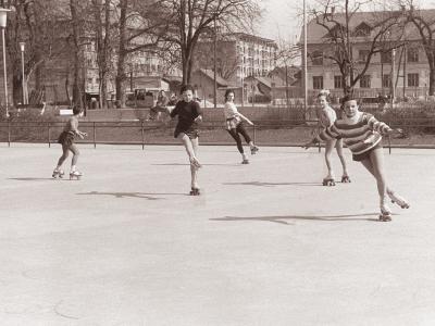 Park Tivoli, kotalkanje 1961