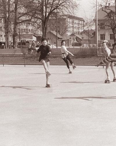 Park Tivoli, kotalkanje 1961